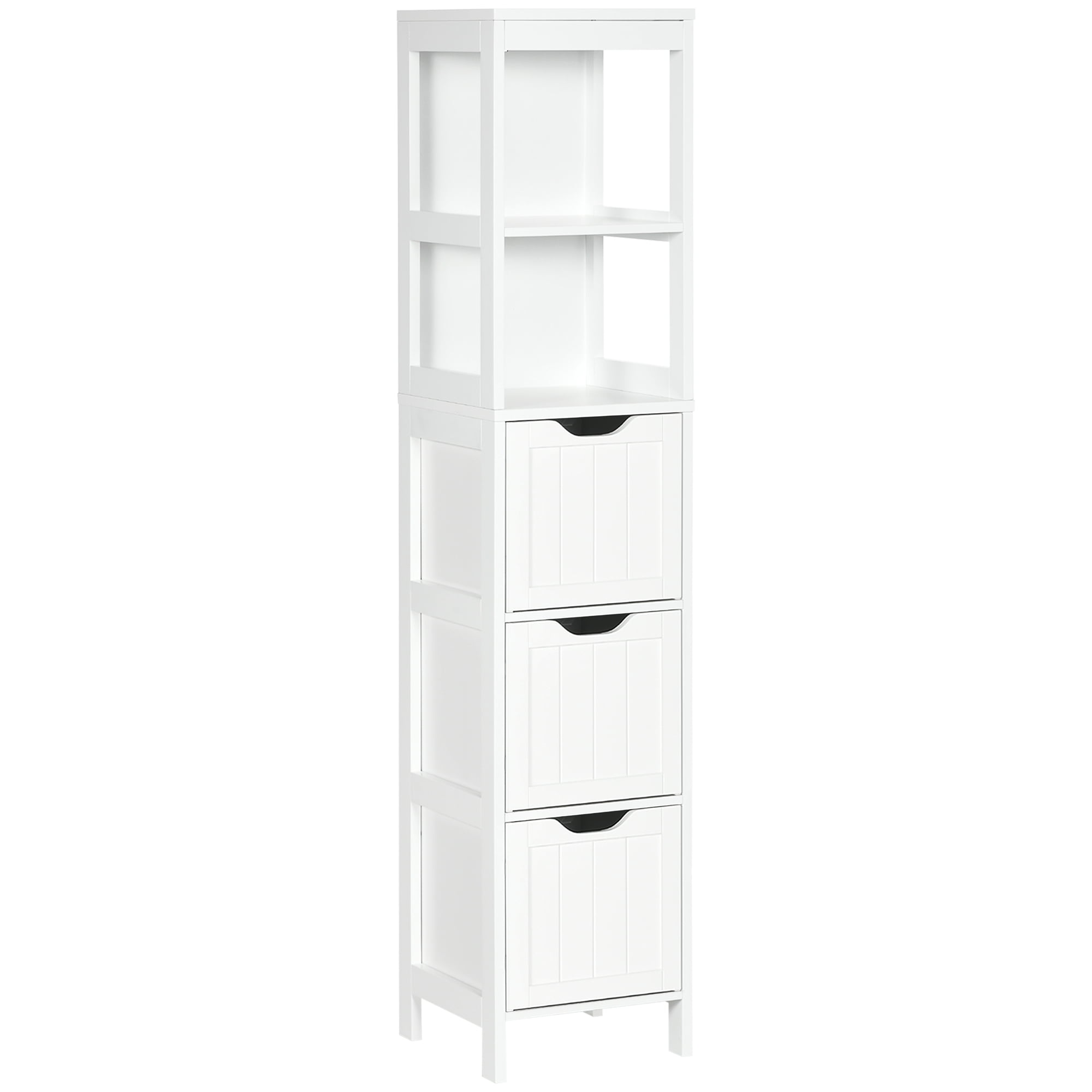 kleankin Tall Bathroom Slim Bathroom Storage Narrow