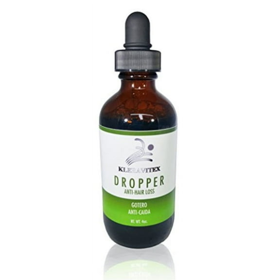 kleravitex anti-hair loss dropper natural hair growth serum for thinning hair, baldness & dandruff nourishing hair scalp treatment lotion rejuvenates the follicles & strengthens the hair.