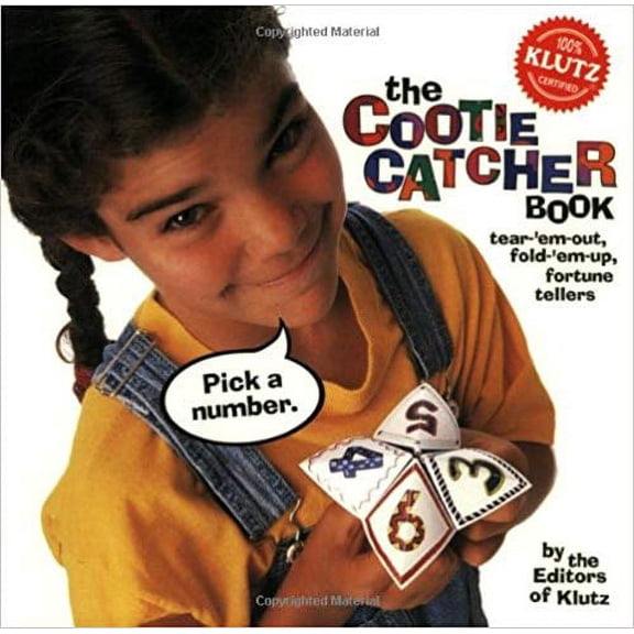 Pre-Owned The Cootie Catcher Book, by Klutz Press, Paperback, Kids & Family, English