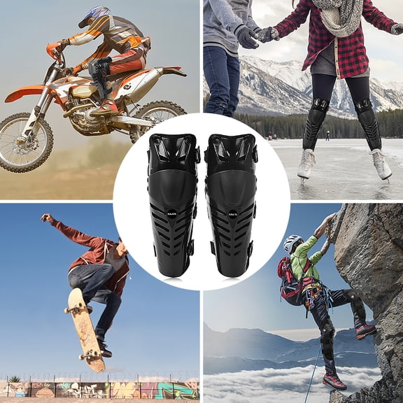 knee guard Biking 1 Pair Motorcycle Knee Pad Motor Racing Knee Protector Knee Guards Knee Guard Braces