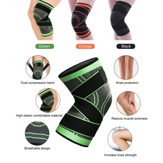 knee pads,1pcs C-ompression Band Knee Support Knee Band Breathable Sport Adjustable Knee Leeofty 1 Piece Kidjoy Breathable Ati 1 Piece Adjustable Simbae
