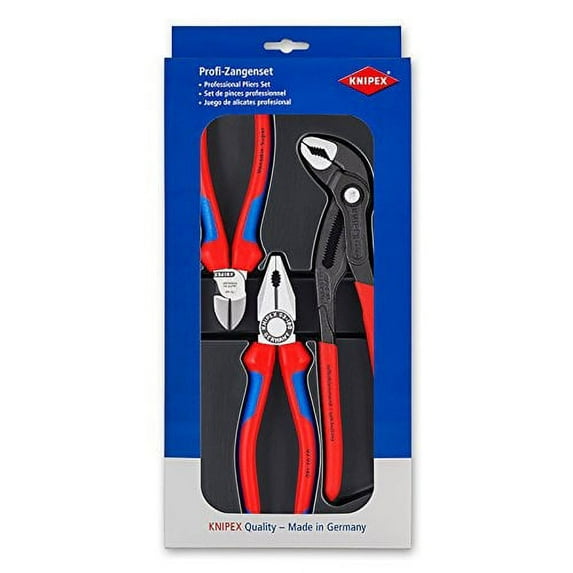 knipex 00 20 09 v01 pliers set (3 piece)