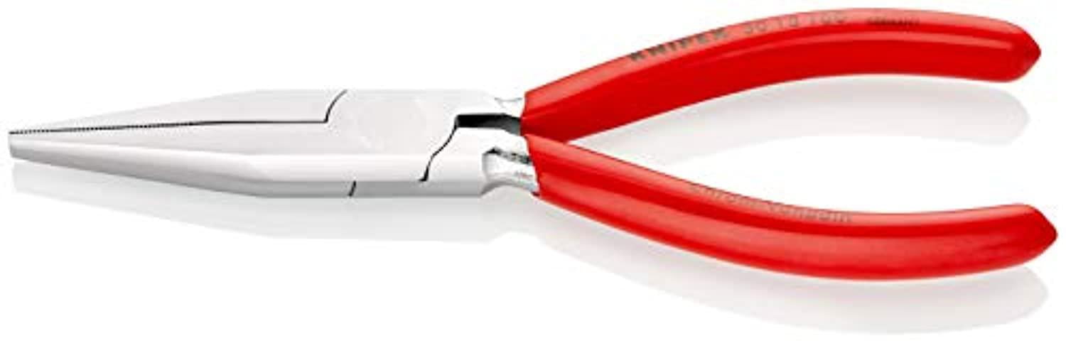 knipex 30 13 160 long nose pliers 6,3" chrome plated