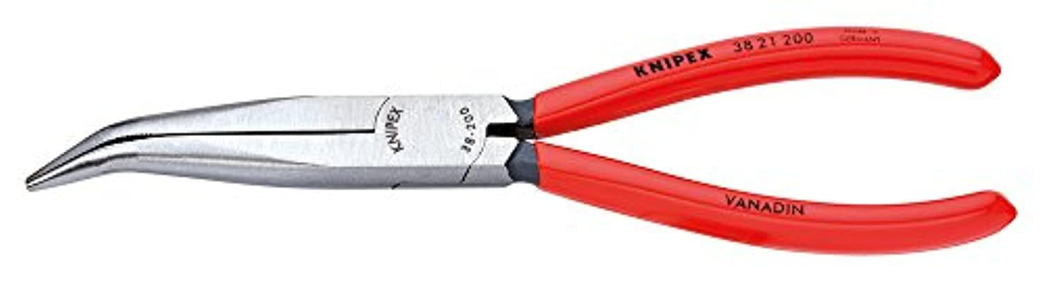 knipex 38 21 200 mechanics pliers 7,87" angled