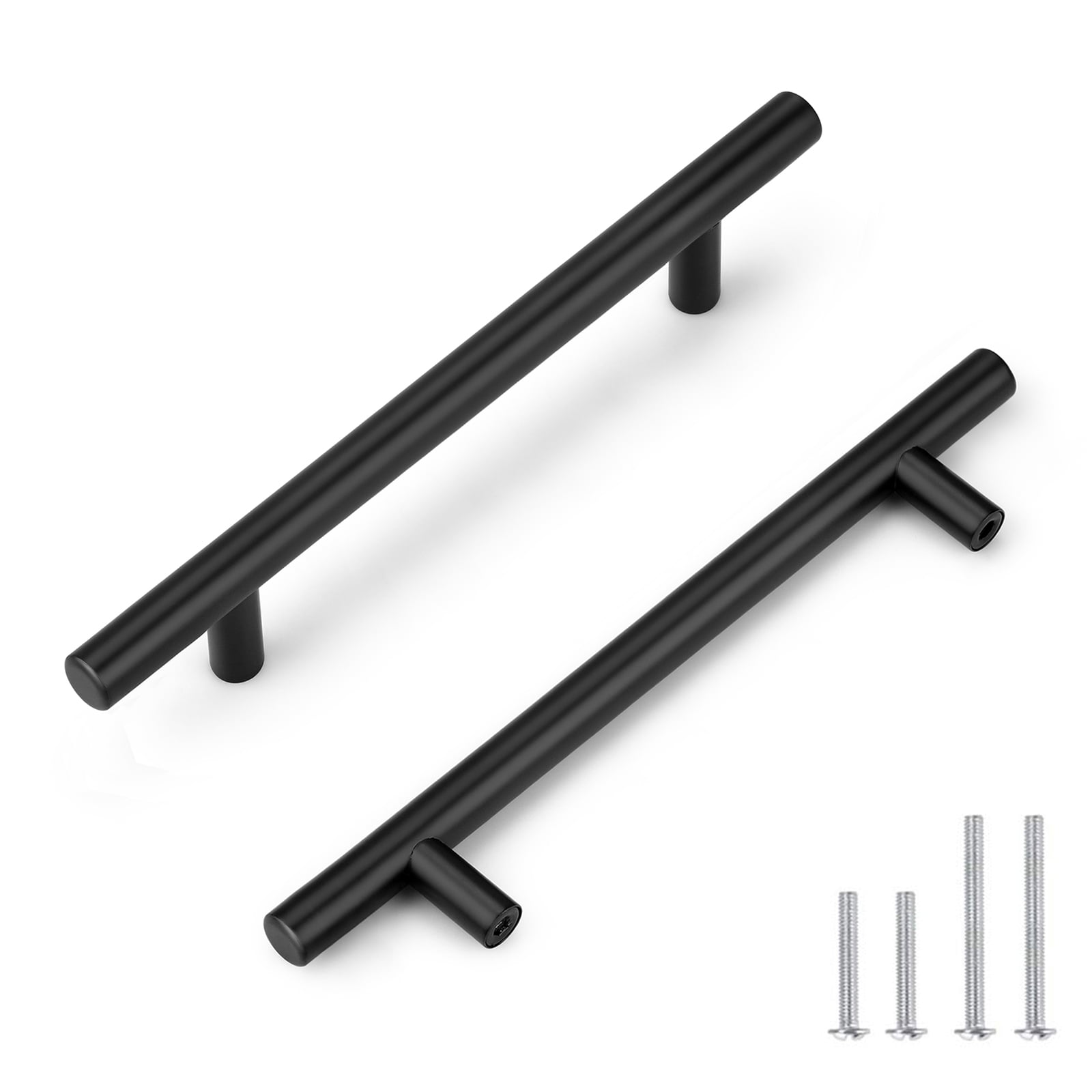 knobelite 10 Pack 128mm(5inch) Hole Centers Handles Stainless