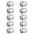 thumbnail image 1 of knobelite (10 Pack) Round Satin Nickel Single Dummy Door Knobs, Individual Non-Turning Dummy Door Knob Single Side, Interior Door Knobs, Easy Installation, 1 of 5
