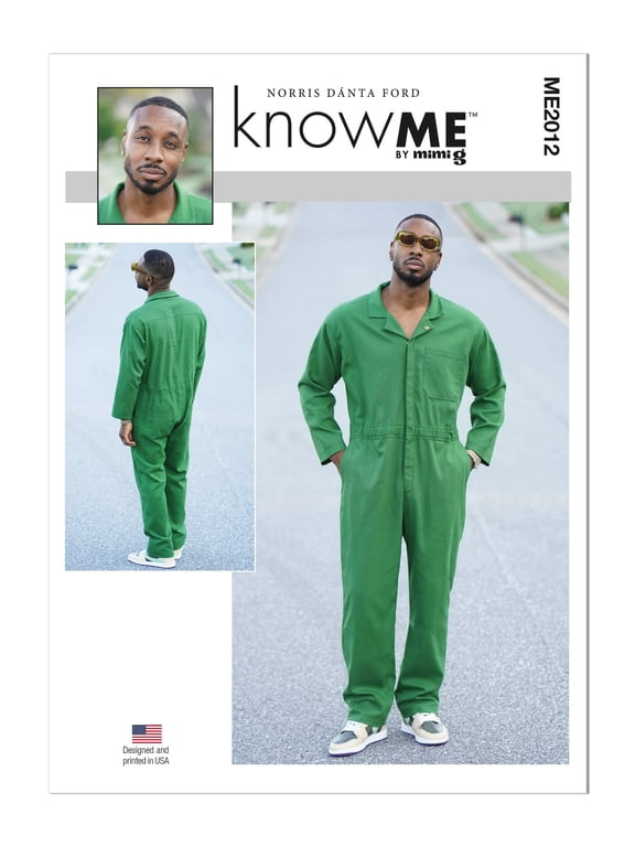 Sewing Pattern 2012 - Men's Jumpsuit by Norris Dnta Ford, Size: BB (46-48-50-52-54-56)