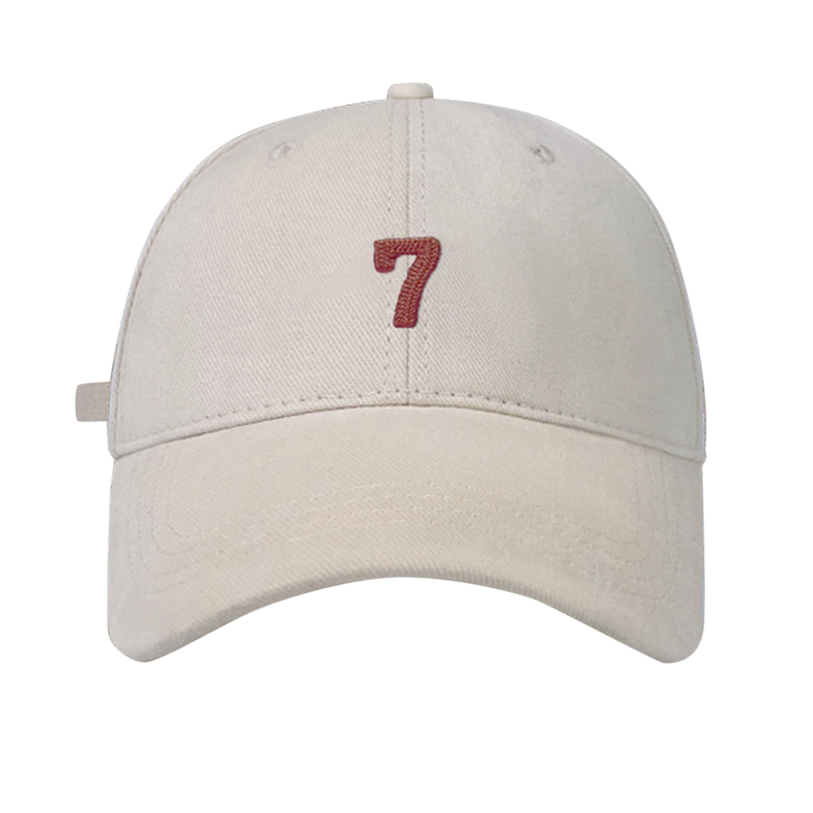 POOEDSO South Sudan Map Baseball Cap - Adjustable Unisex Hat, Solid Color With Curved Brim, Red - View #7