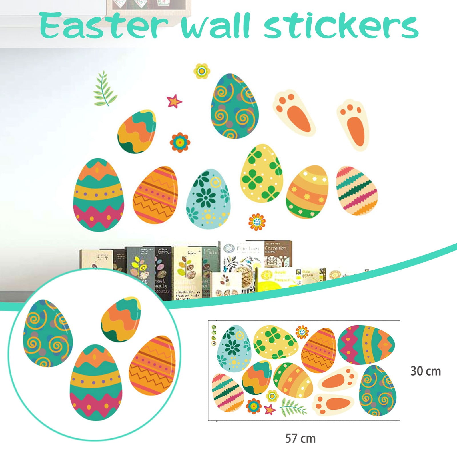 knqrhpse Wall Decor Peel and Stick Wallpaper Wall Clings Window