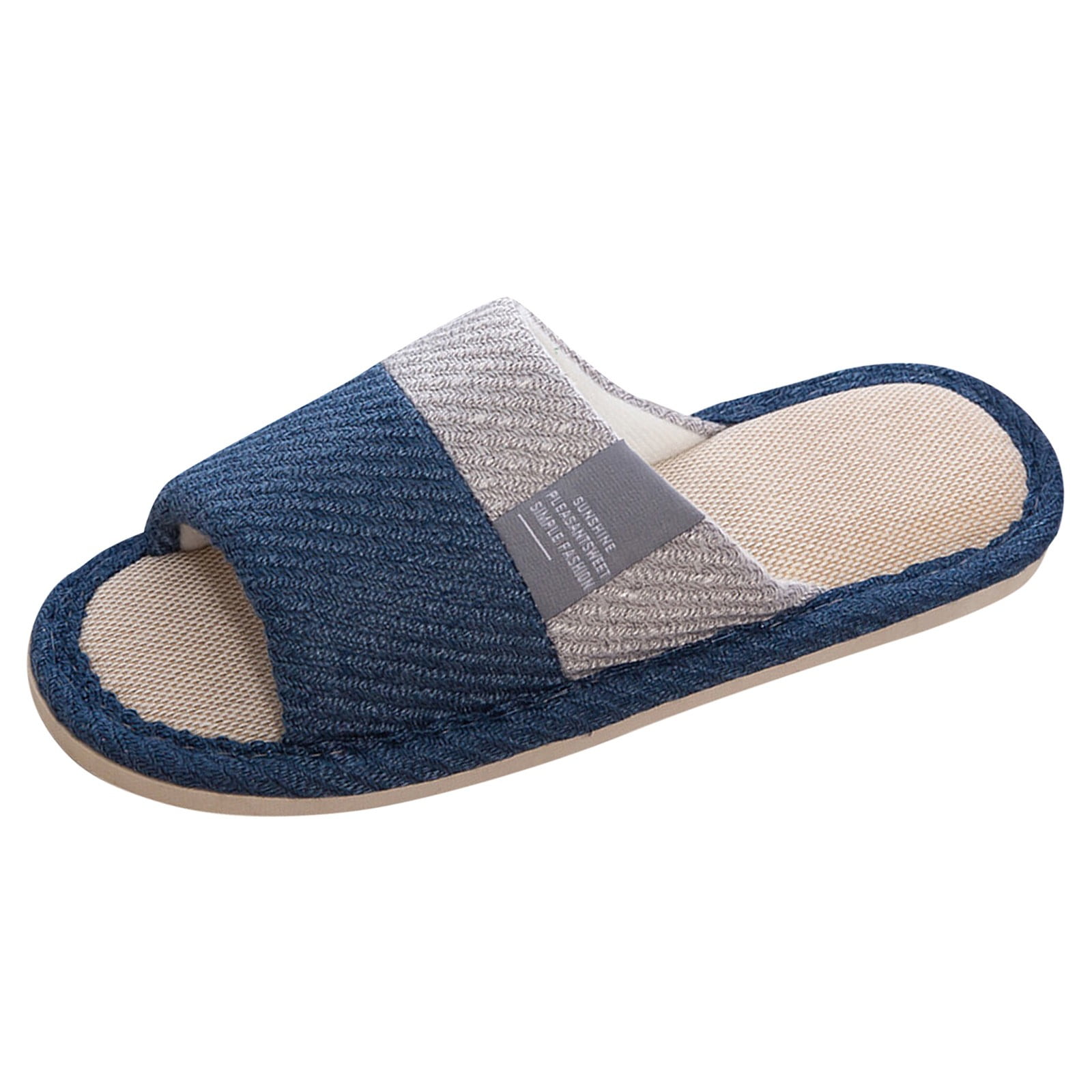 Mens clearance cloth slippers