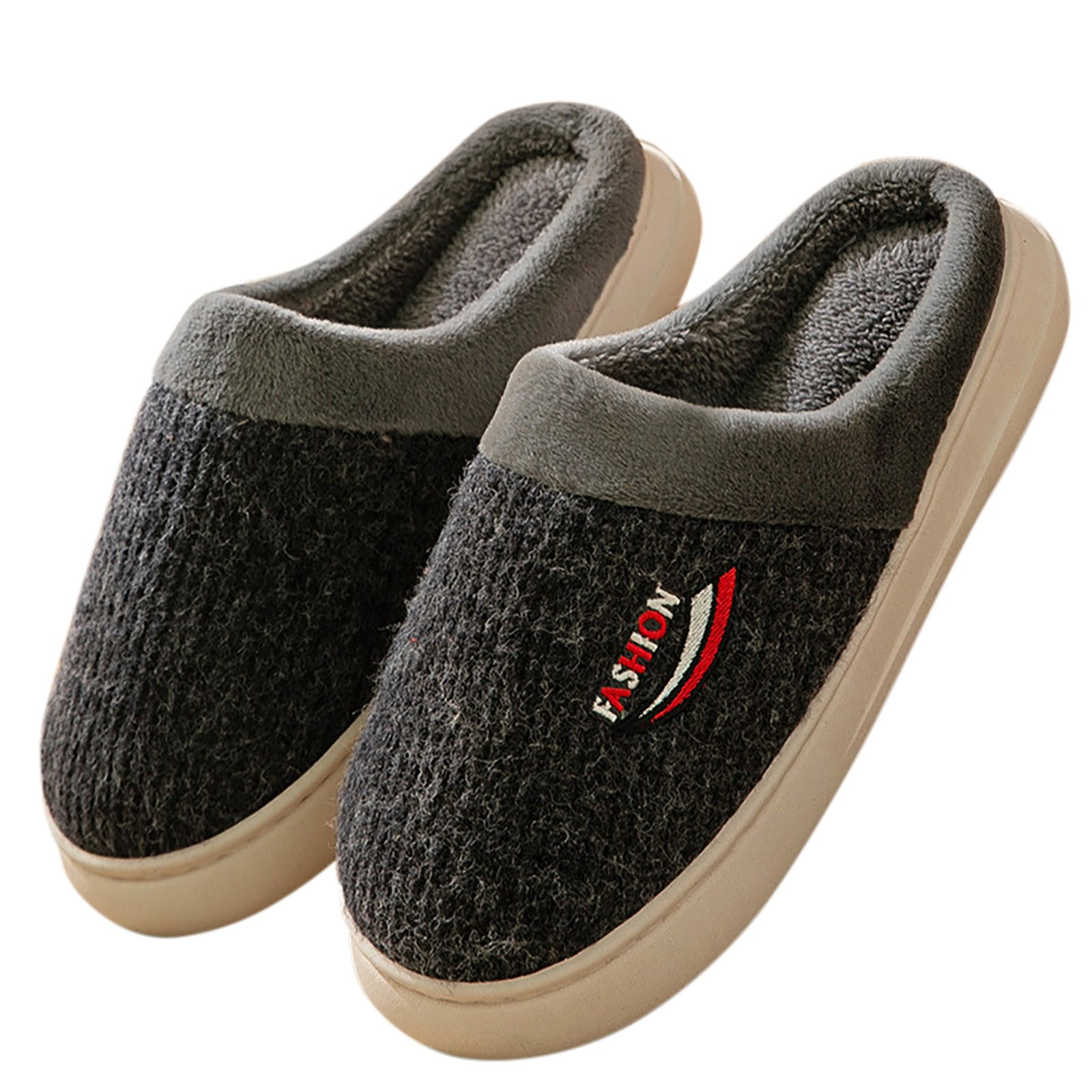 mens soft bottom slippers