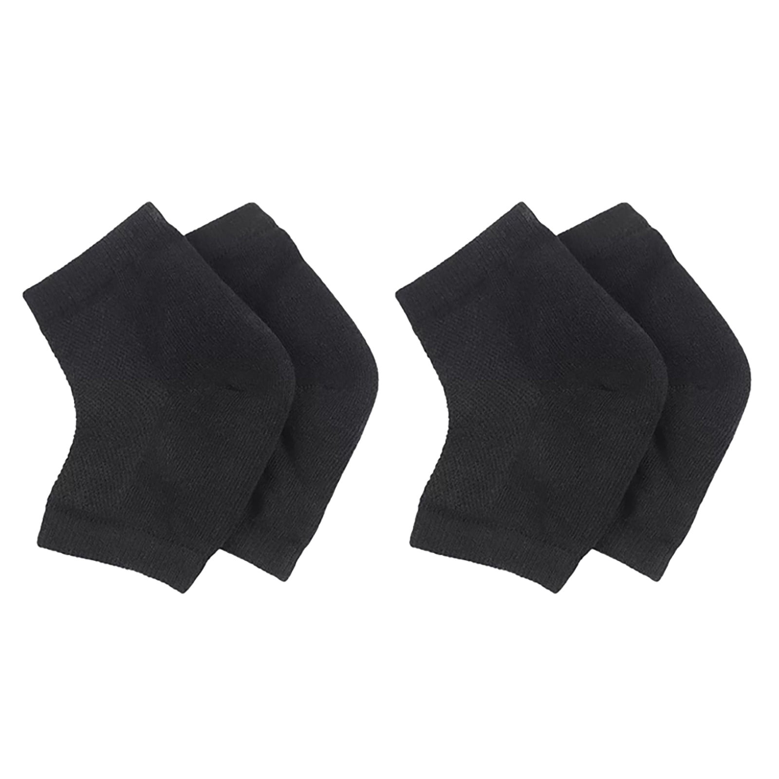 koaiezne Moisturizing Heel Socks, 2 Pairs Of Gel Toeless Socks, Open