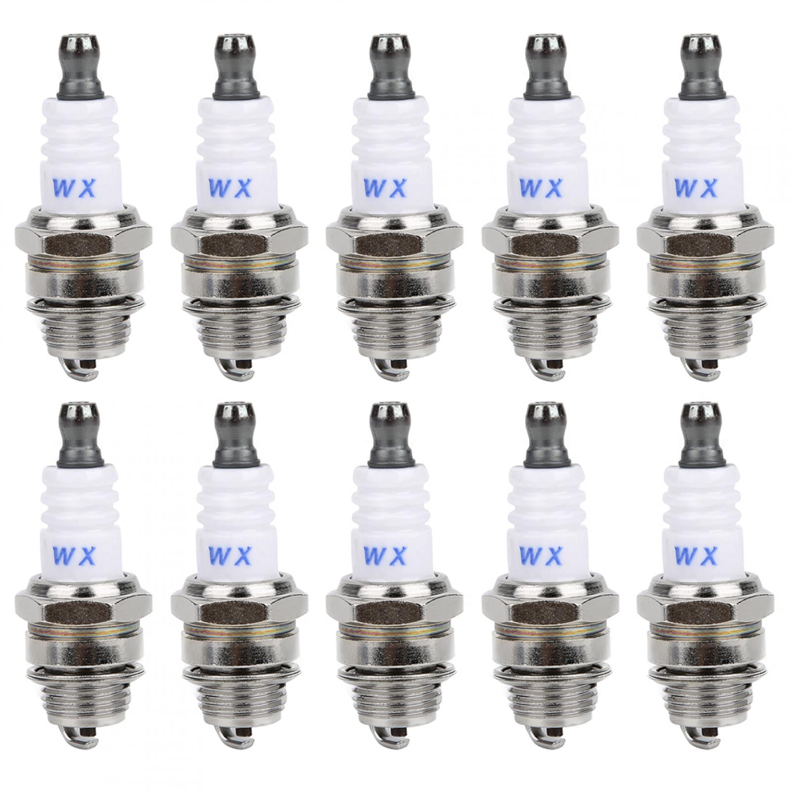2024 10pcs BPT L7T Ceramic Spark Plugs for 43cc 47cc 49cc Mini PIT