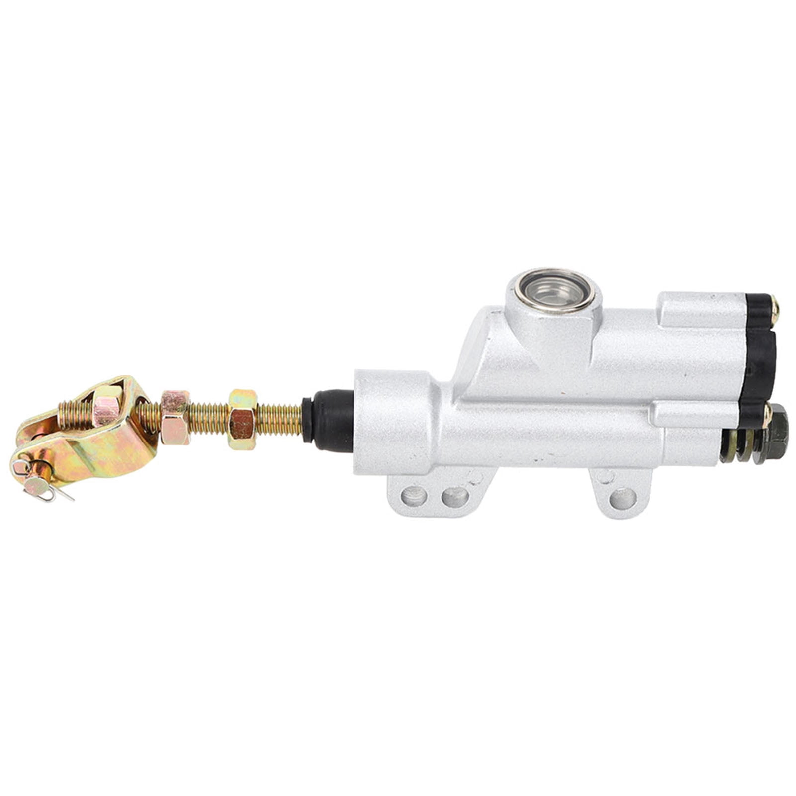 2024 Rear Foot Brake Hydraulic Master Cylinder Pump Silver for