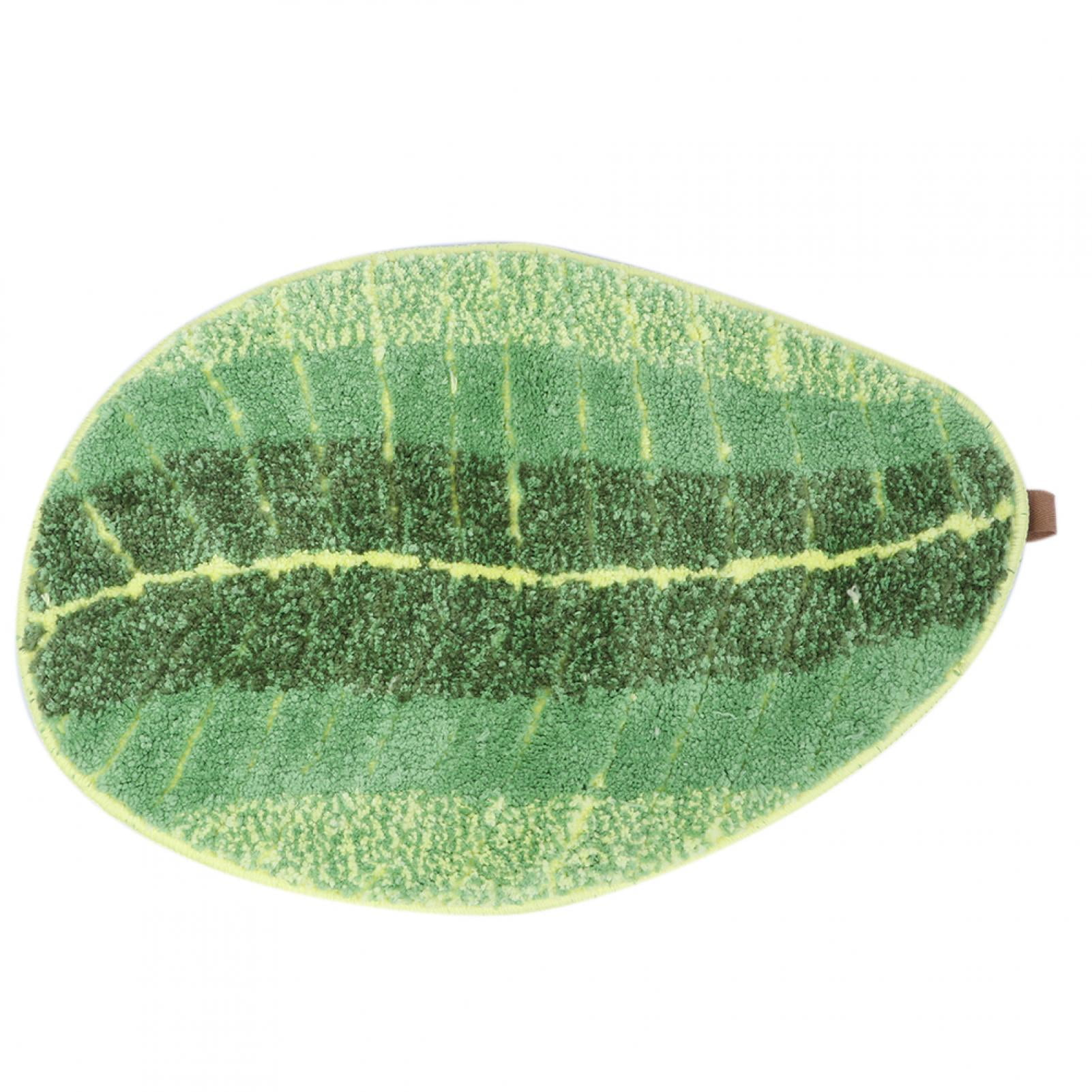 Leaf shaped Floor Mat Entrance Non slip Door Mat for Living Room