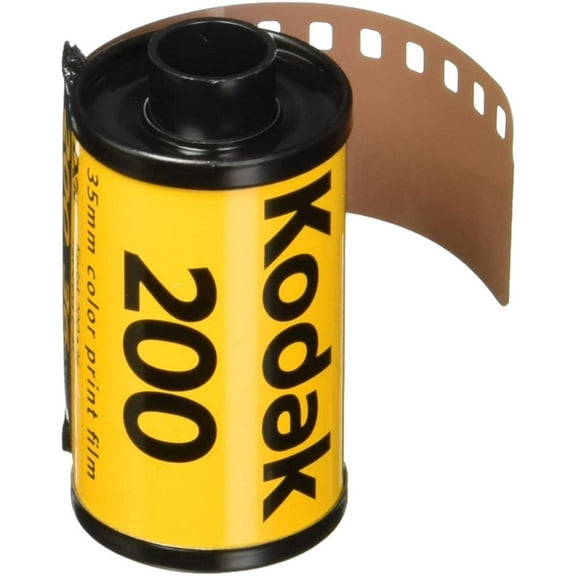 kodak 1880806 Gold 200 Film, GB13536-H - Pack of 3 (Yellow/Purple), High-quality results when scanned for digital outputs By Visit the KODAK Store
