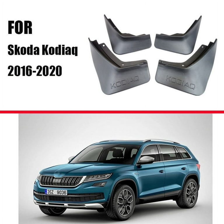 Kodiak 18 20 For skoda kodiaq 2018 2020 auto accessories car fender splash mudguard mud flaps splash guards flaps front rear mud flap guards Walmart