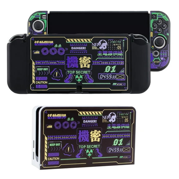 koeyisey for Nintendo Switch OLED Case,Joy-Con CoverSwitch OLED Dedicated Case, Dockable Case Accessories for Switch OLED Shock Absorption and Anti-Scratch PC Case