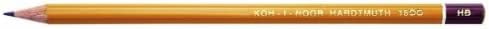 KOH-I-NOOR 1500 2B Graphite Pencil (Pack of 12)