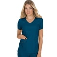 thumbnail image 1 of koi Basics Women's Becca V-Neck Solid Scrub Top, 1 of 1