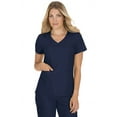 thumbnail image 1 of Koi Basics Women's Becca V-Neck Solid Scrub Top, 1 of 2