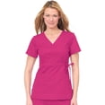 thumbnail image 1 of koi Classics Women's Katelyn Wrap Solid Scrub Top, 1 of 3