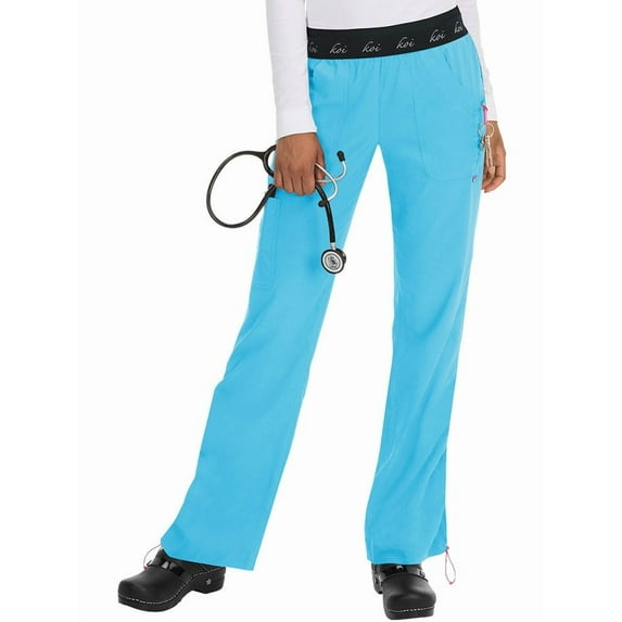 koi Lite Women's Spirit Logo Elastic Waistband Scrub Pant