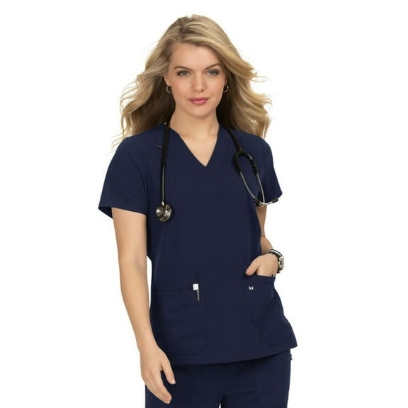 koi Next Gen Hustle and Heart Top Royal Blue Medium