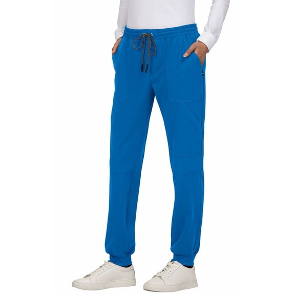 koi Next Gen Women's 740 Good Vibe Jogger Pant Royal Blue Small Tall