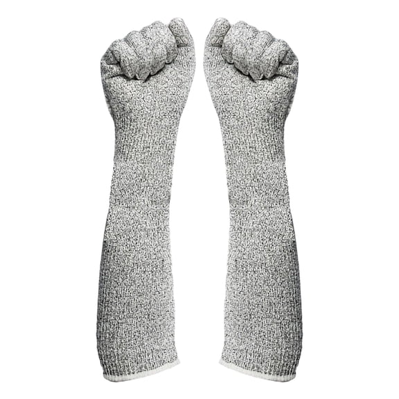 kojbhygd Cat Gloves Bite Proof, Grooming Gloves Cats with Aramid Fiber Protection, 16 Inch Arm Coverage Handling Veterinary Use, Flexible Finger Design Precise Control
