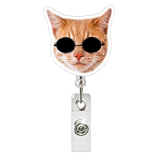 kojbhygd Funny Badge Reel Set – Cute Meme ID Holders, Retractable Clip Nurses, Doctors & Office Staff