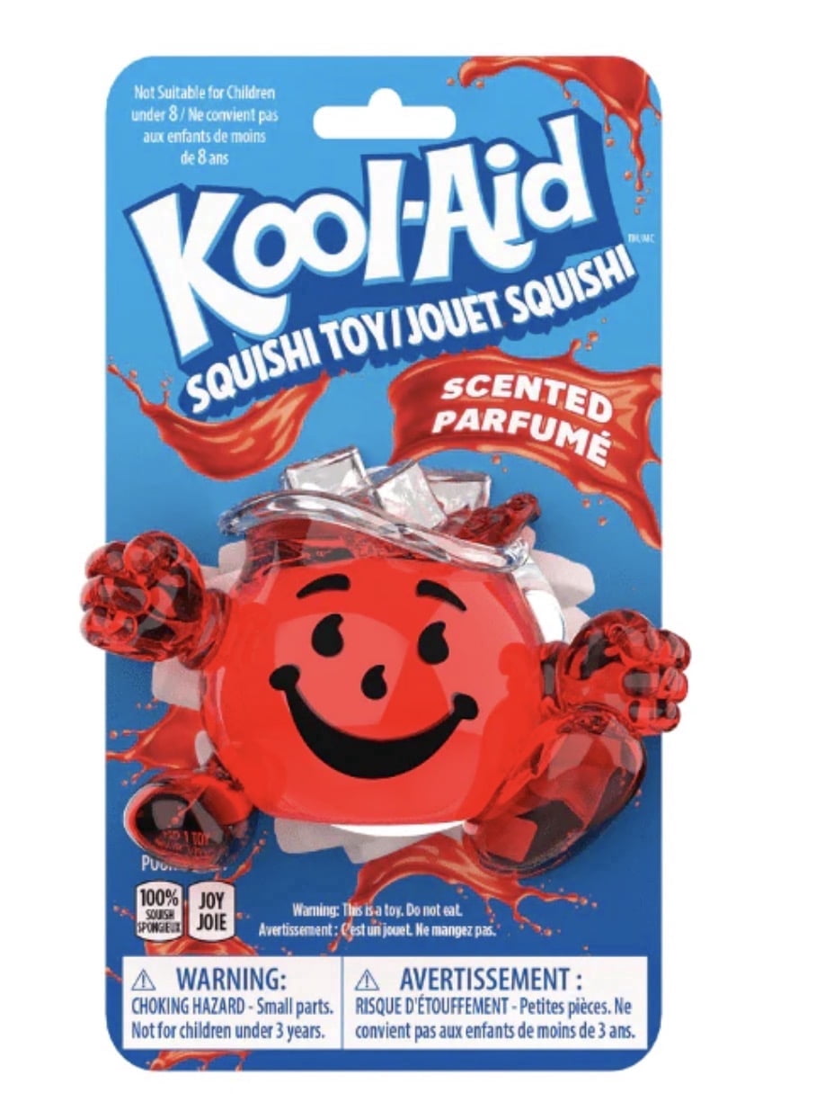 kool aid Red Man scented  stress reliever , fidget , sensory squishi
