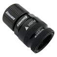 thumbnail image 1 of koolance qd4-fs13x19-bk qd4 female quick disconnect no-spill coupling, compression for 13mm x 19mm (1/2in x 3/4in) *black*, 1 of 1