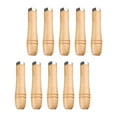 thumbnail image 1 of koolsoo 10Pcs Wooden File Handle Replacement with Metal Garage Maintenance DIY Hand Tools Carpentry Hardwood Polishing Wood Rasp large, 1 of 8