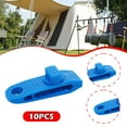thumbnail image 1 of koolsoo 10x Tarp Clips Heavy Duty Tent Clamps Lightweight Versatile Reusable Lock Grip Awning Fixed Clips for Boat Tarps Truck Covers Blue, 1 of 8