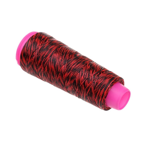 koolsoo 110m Bow String Material, Bowstring Rope Making Thread for Recurve , 110m Black Red
