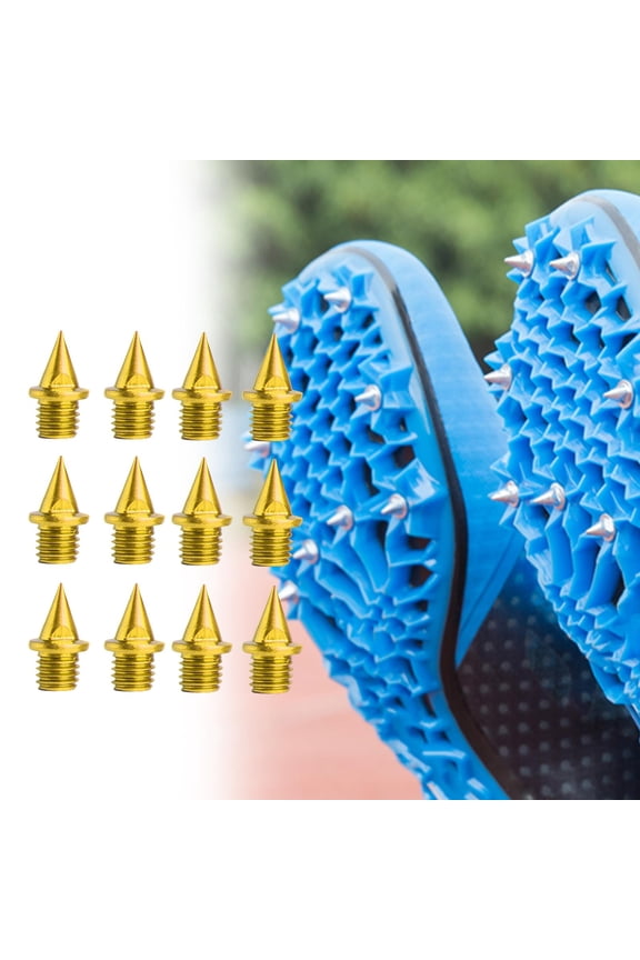 12 Pieces Track and Field Running Spikes Track Spikes Non Slip Pointed Spikes Track Shoe Spikes for Sports Sprint
