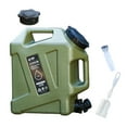 thumbnail image 1 of koolsoo 12L Water Container, Water Bucket with Faucet Large Water Tank, Water Storage Jug, Water Carrier for Picnic, Car Driving, BBQ Green, 1 of 8