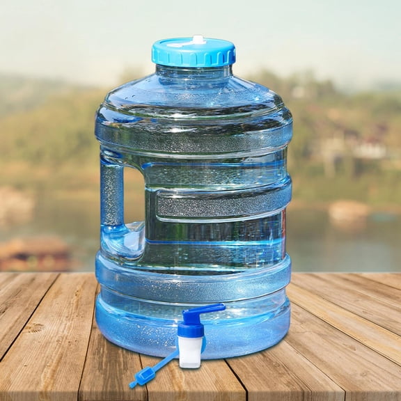 koolsoo 15L Water Container with Spigot Large Water Jug for Washing Hand BBQ Camping