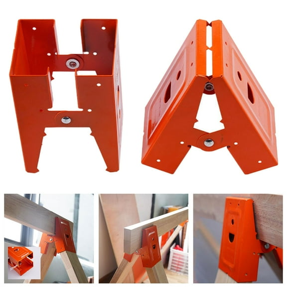 koolsoo 2 Pieces Reinforcement Clamp Bracket Fixing Clip Bracket Fixing Clamp Easy Use Nonslip Hold Down Clamp