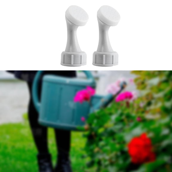 koolsoo 2Pcs Bottle Cap Sprinkler Bonsai Watering Spout Professional Multifunctional Sturdy Garden Tool for Nursery Indoor Gray
