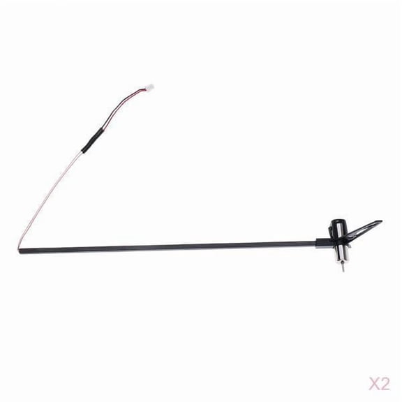 koolsoo 2pcs Metal Tail Motor Groups for XK K110 RC Remote Control Quadcopters Replacement