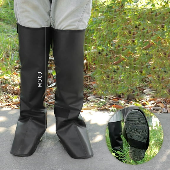 koolsoo 2x Snake Gaiters for Lower Legs Premium, Easy to Wear Protectors, Anti Scratch, Waterproof Practical Snakes Bites Protection 60cm