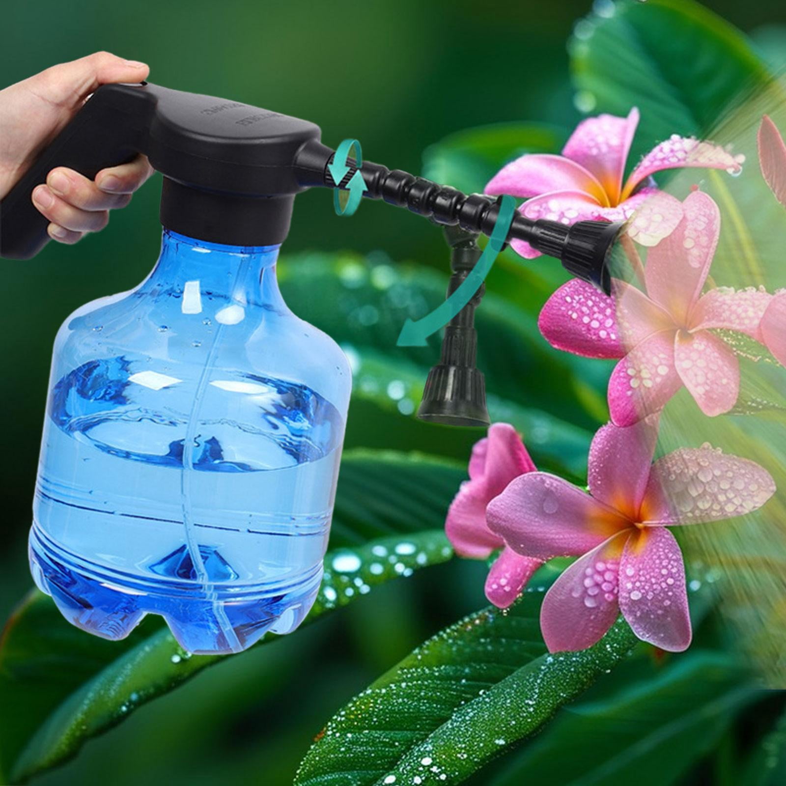 koolsoo 3L Electric Watering Can USB Handheld for Indoor Outdoor Plants Blue