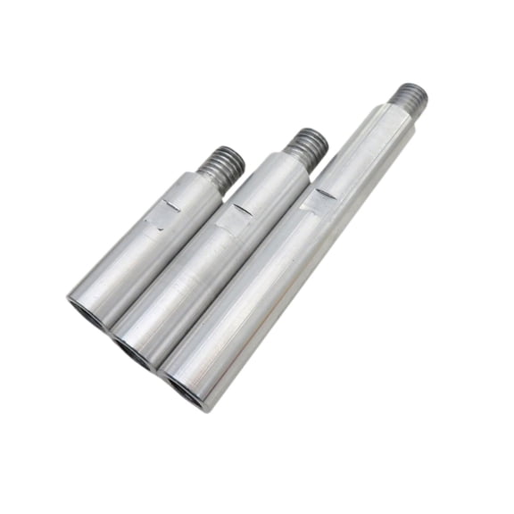 koolsoo 3x Angle Grinder Extension Connecting Rod, Rotary Extension Shaft Set, 75mm 100mm 140mm Extension Rods for Car Polisher