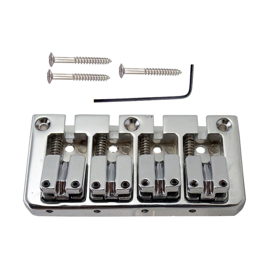 Koolsoo 4 String Electric Bass Guitar Bridge Adjustable Saddle Hardtail koolsoo-4-string-electric-bass-guitar-bridge-adjustable-saddle-hardtail