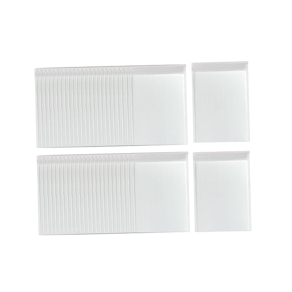 koolsoo 50 Pieces 8.5inchx12inch Small Strong Adhesion Portable Bubble Mailers Shipping White