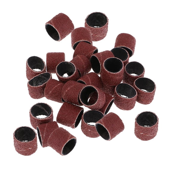 koolsoo 50 Pieces Sanding Strips Paper for Cleaning Polishing Deburring - Multi, 80 Grit 12x13mm