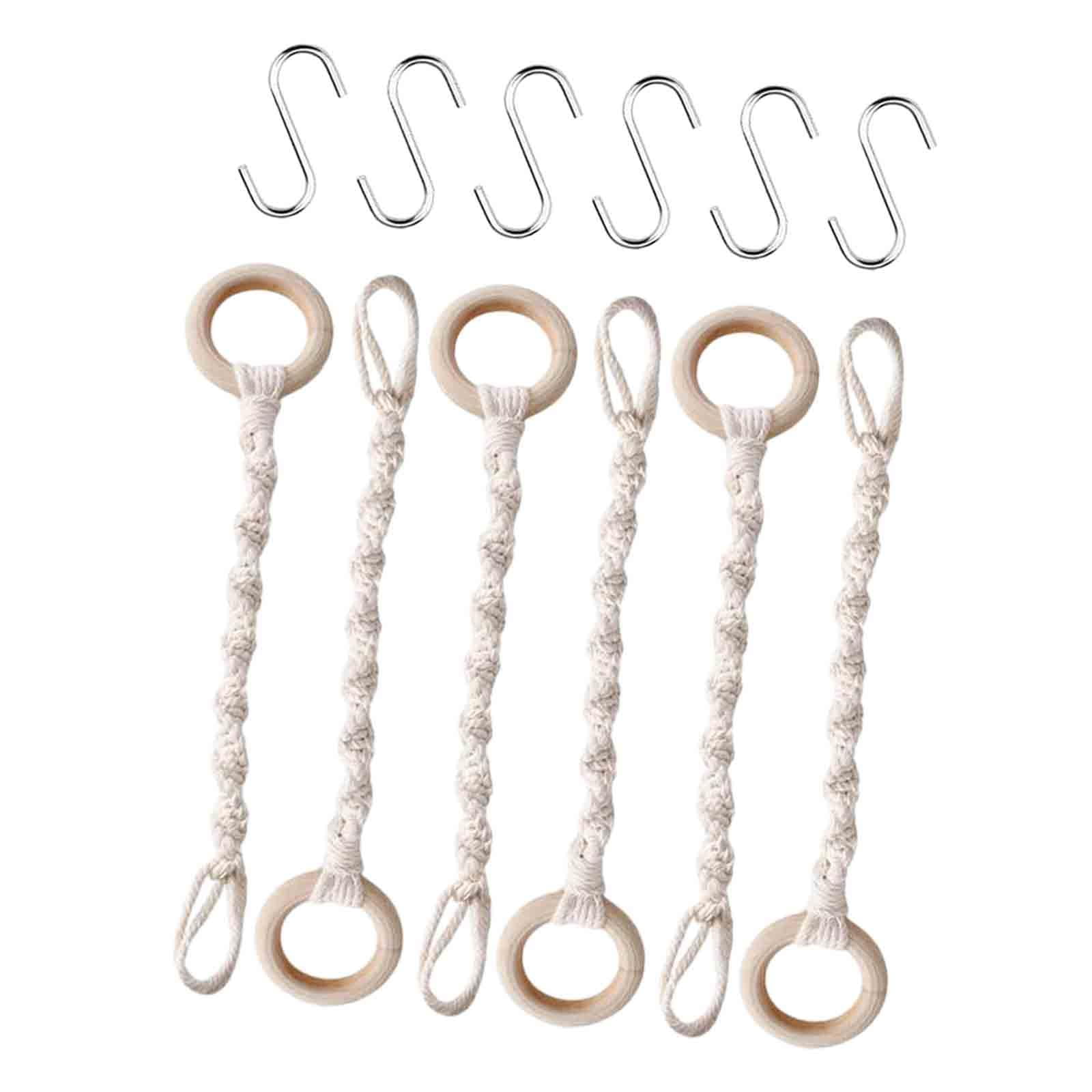 koolsoo 6Pcs Connectable Plant Hanging Extenders Plant Extenders for