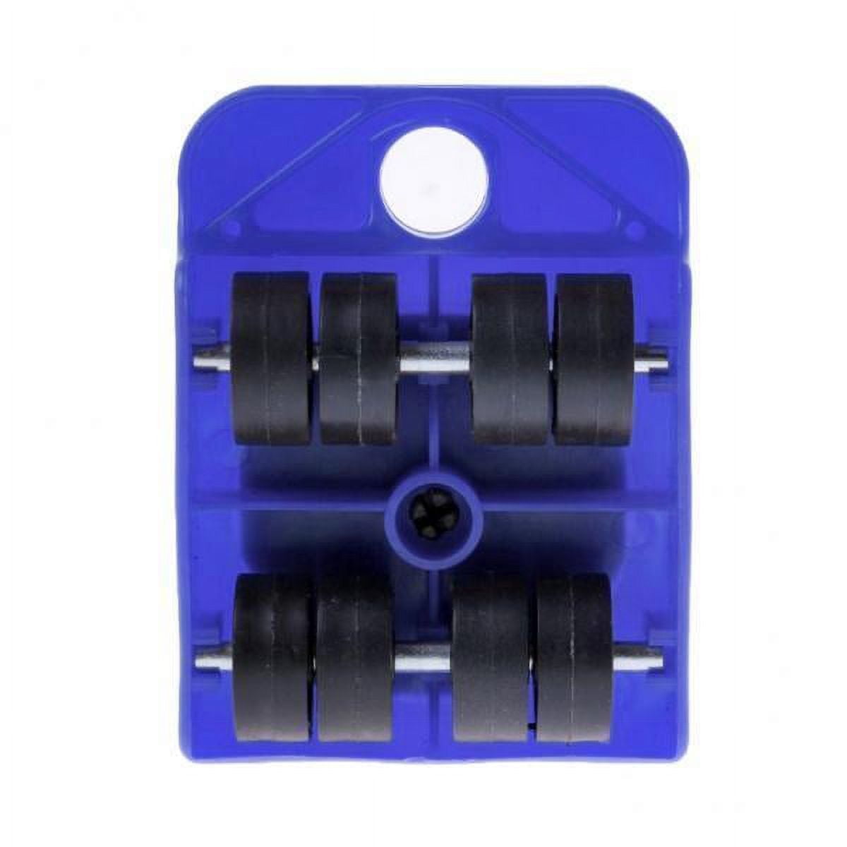 koolsoo 6xFurniture Move Tool Transport Heavy Shifter Moving Wheel Slider Blue 6 Pcs
